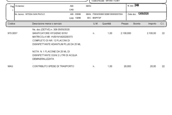 2020.05.02-fattura macchina ospedale vignola